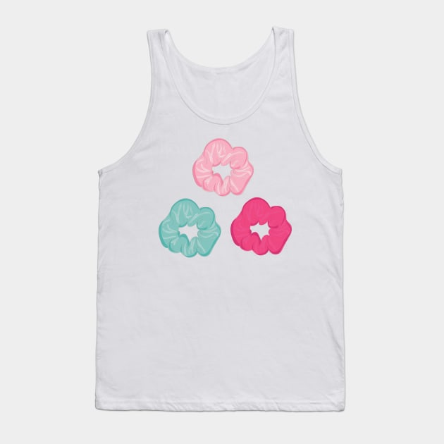 Scrunchie set Tank Top by snowshade